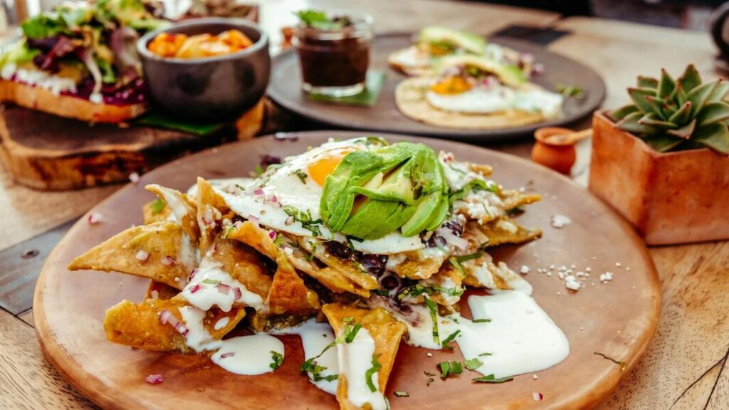 Now, if you want a fancier breakfast that 5 meals 1 hour recipes, you can make quick chilaquiles.