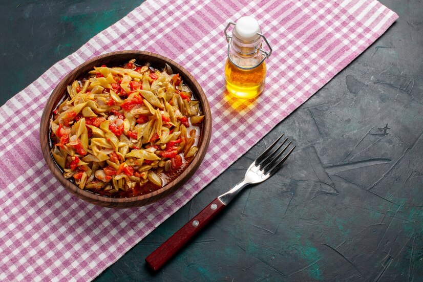 A quick and easy one-pan pasta with meatballs that saves on washing time and makes the most of pantry staples like diced tomatoes and dried pasta.