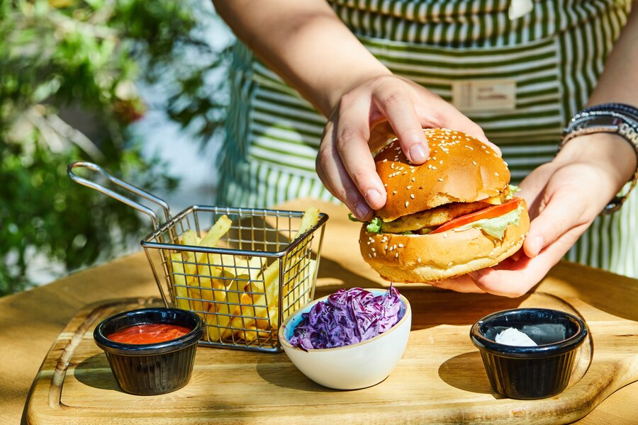 This step not only adds flavor but also keeps the buns from getting soggy once the burgers are assembled.