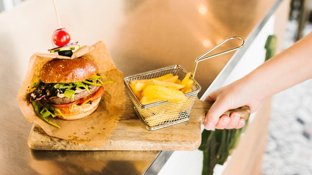 Serve your Smash Burger piping hot with crispy fries or onion rings for the ultimate dinner experience