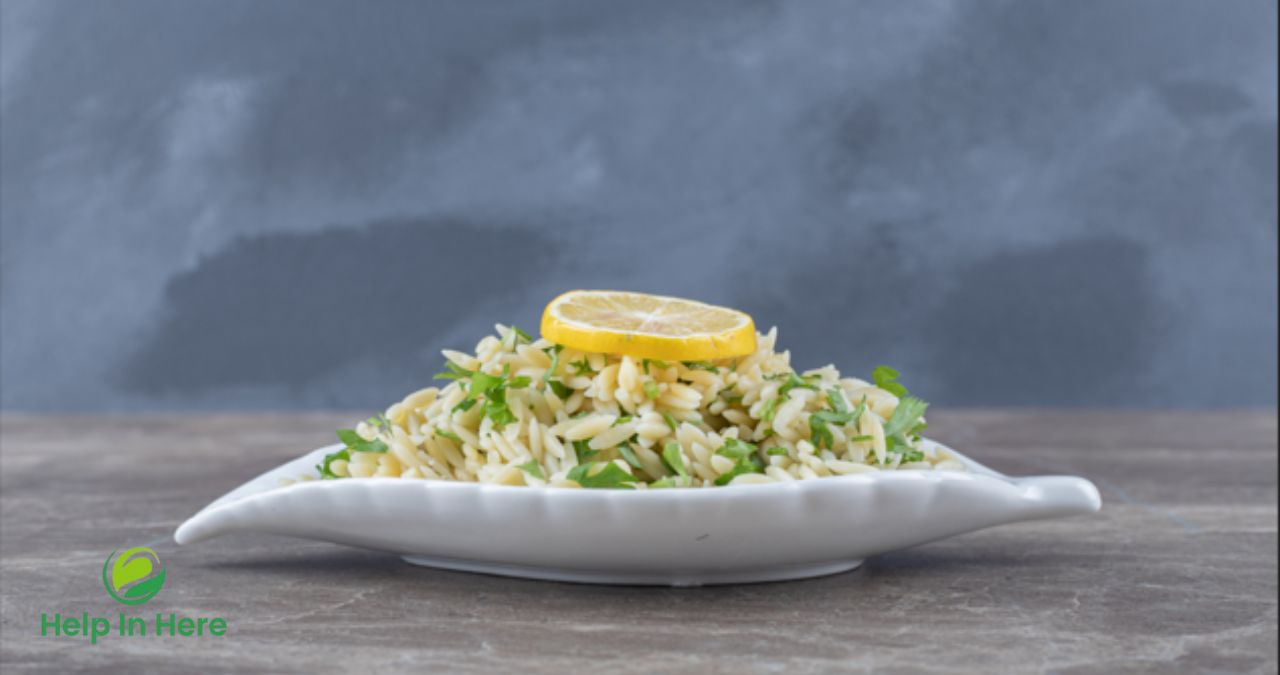 Cheesy Lemon Orzo