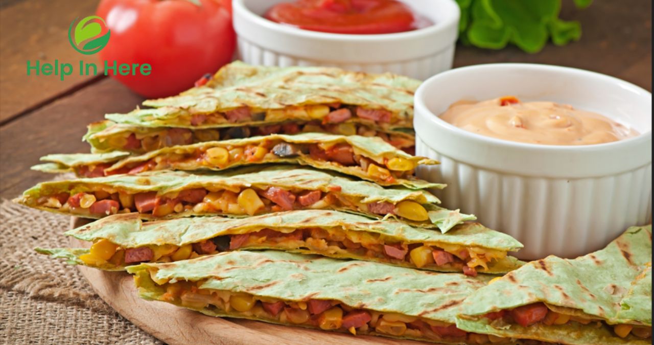 Cheesy Baked Quesadillas