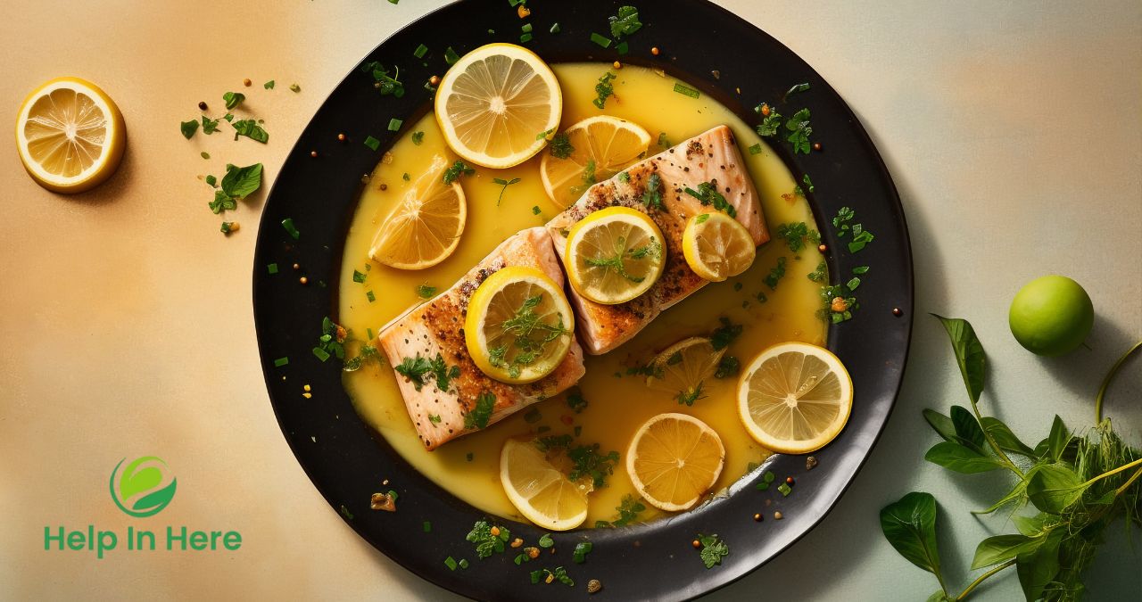 Simple Baked Salmon with Lemon and Herbs